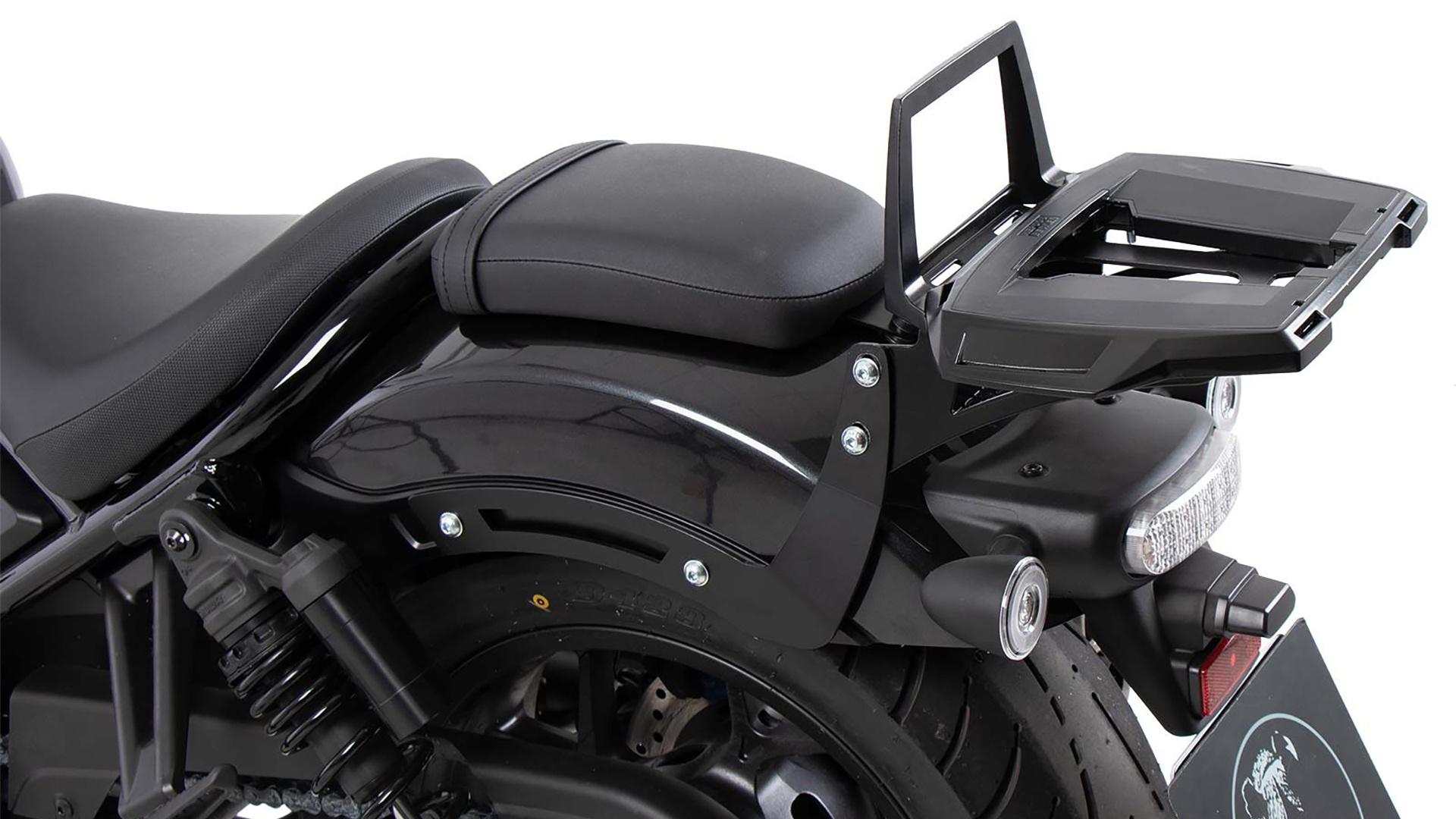 Portamaletas Alurack negro para Honda CMX 1100 Rebel /DCT (21-24 )Hepco & Becker