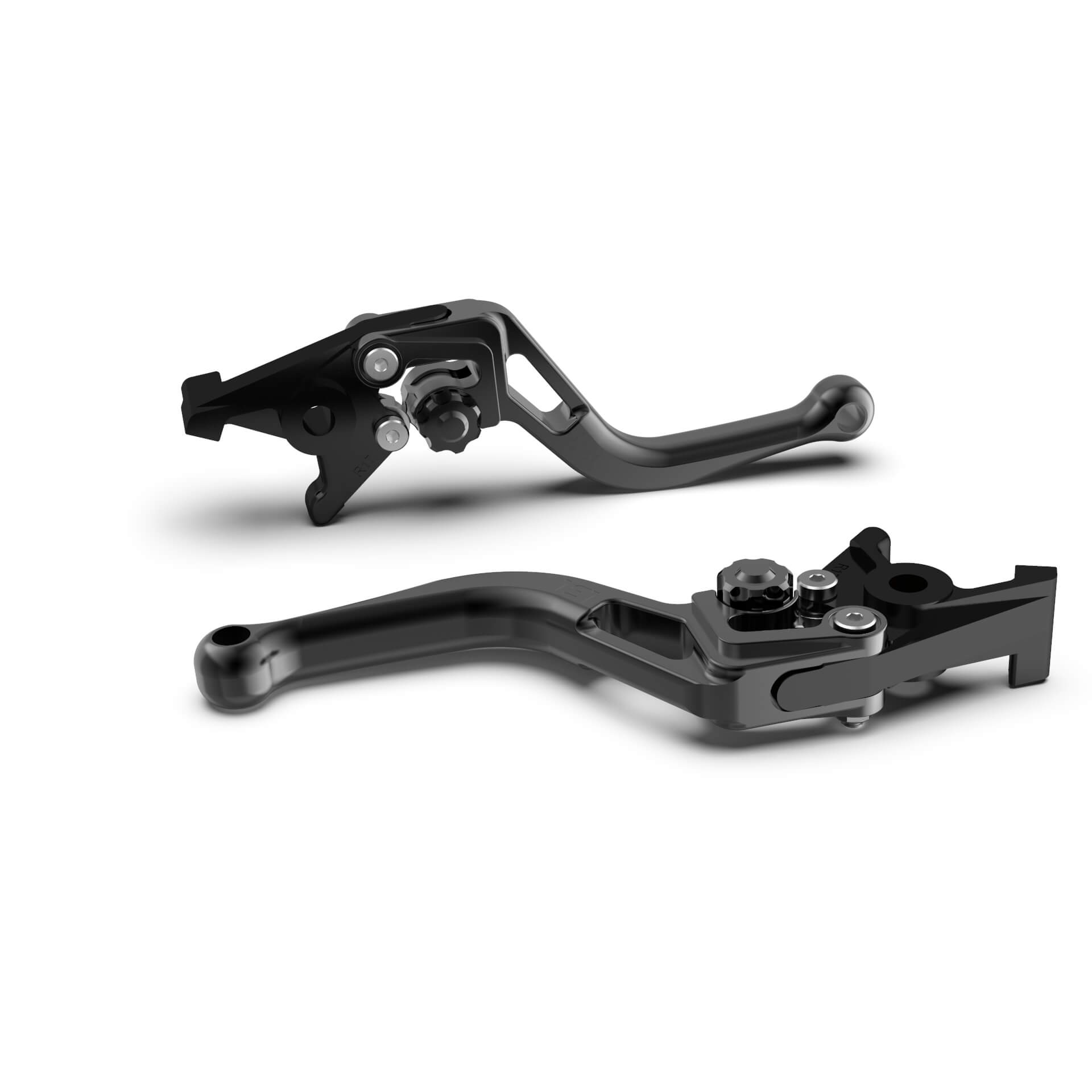 Palanca de embrague LSL BOW L25R negra, corta