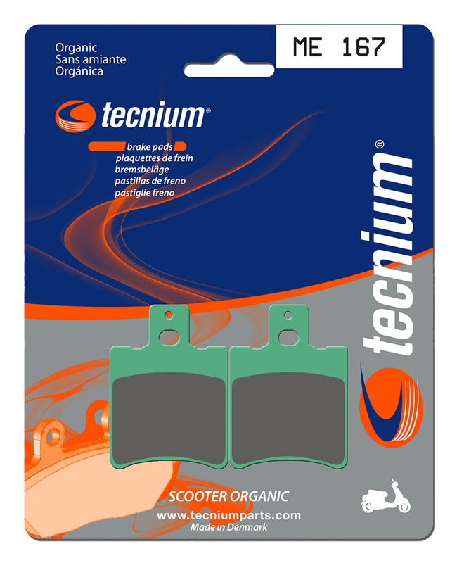Pastillas de Freno Orgánicas Tecnium Scooter - ME167