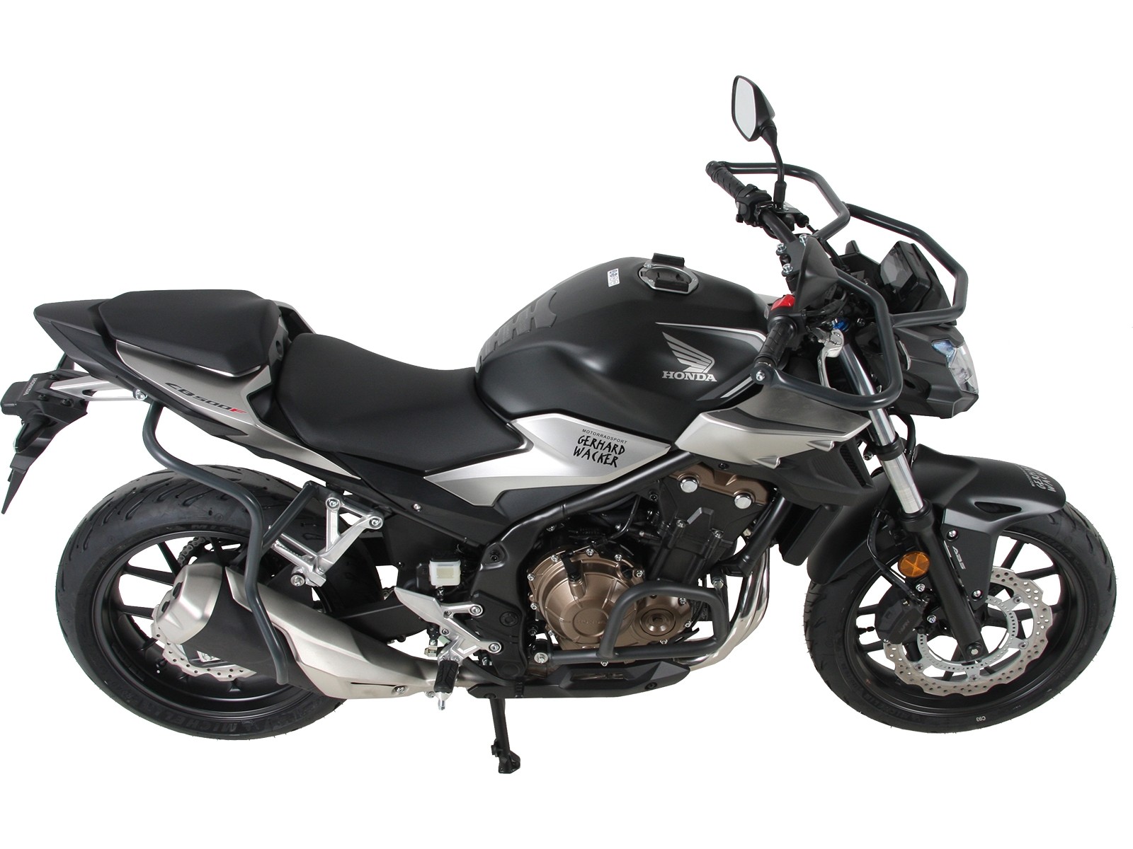 Barra de protección delantera antracita para Honda CB 500 F (19-23) Hepco & Becker