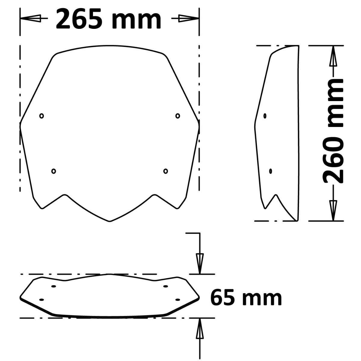 Parabrisas Rally para Yamaha Ténéré 700 (19-24)
