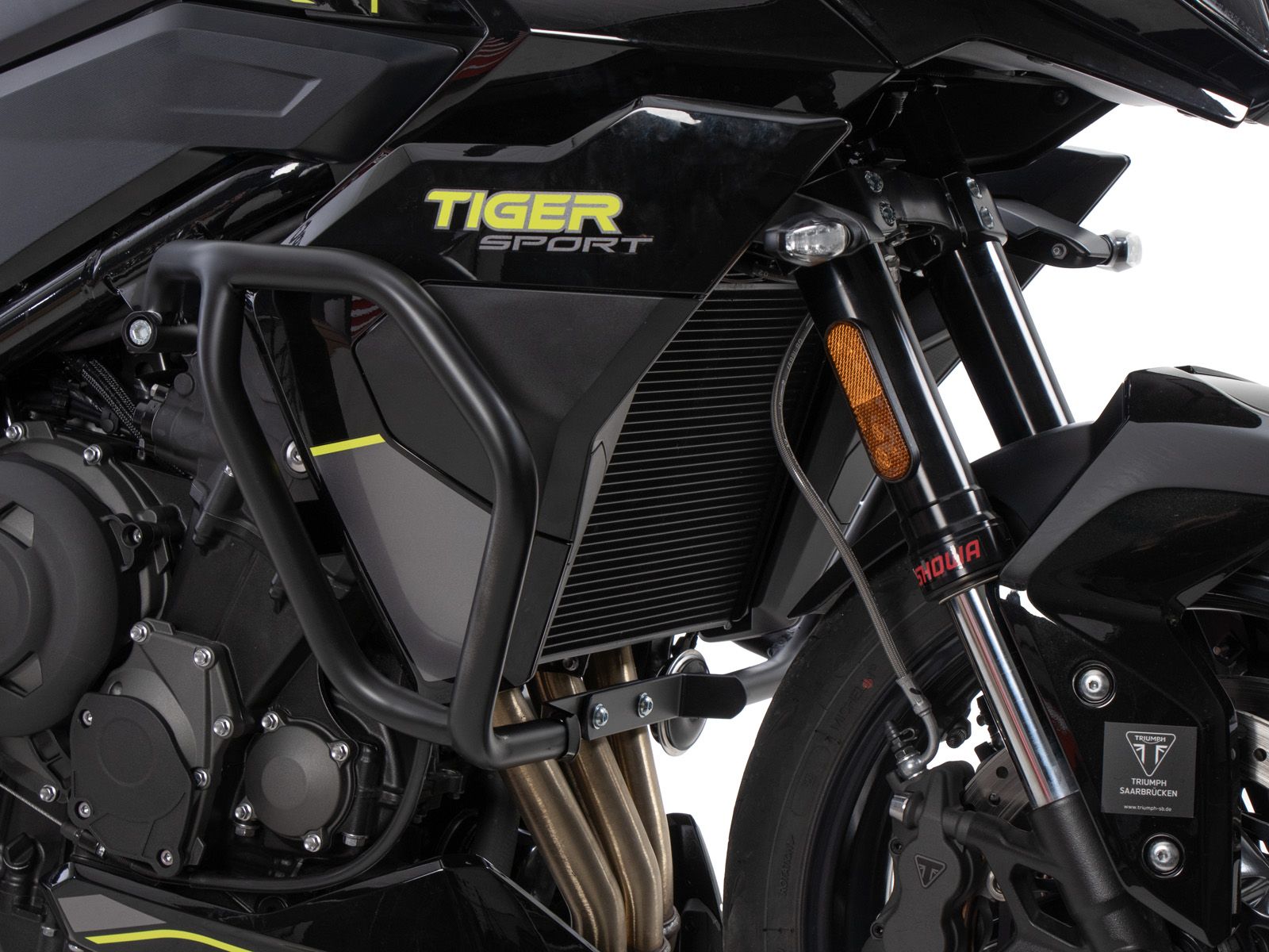 Protector de motor negro para Triumph Tiger Sport 800 (25-) Hepco & Becker
