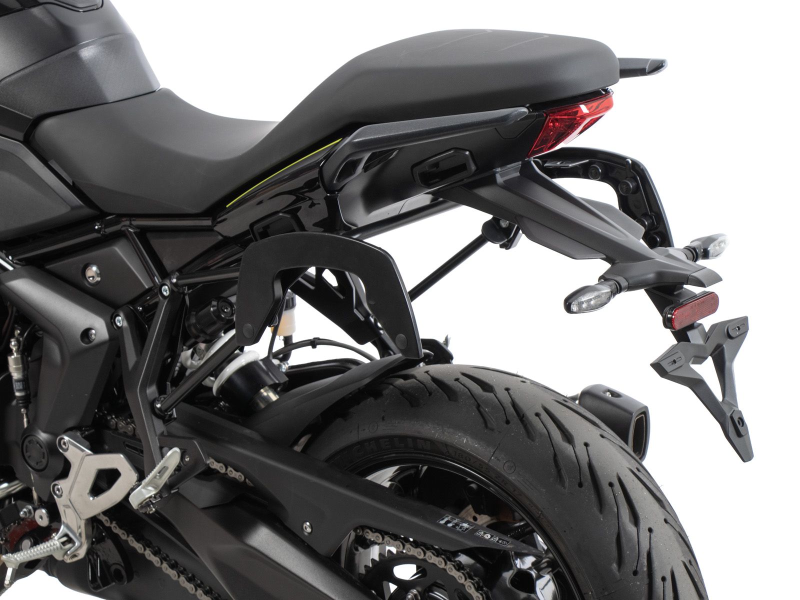 Soporte lateral C-Bow negro para Triumph Tiger Sport 800 (25-) Hepco & Becker