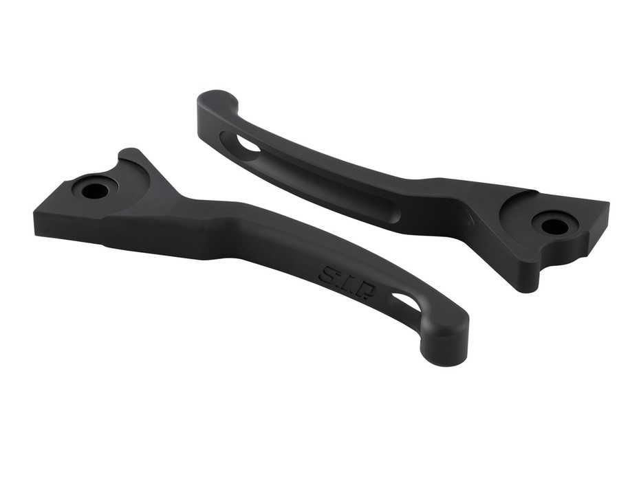 Juego de manetas de freno Sport Shorty para Vespa, derecha e izquierda, negro mate