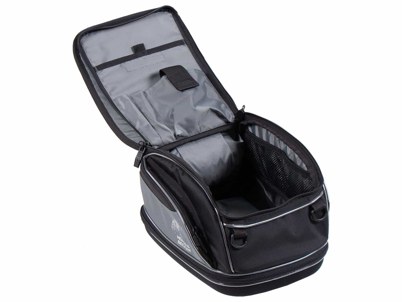Bolsa trasera Street Basic negra para Sportracks y Smartraks Hepco & Becker