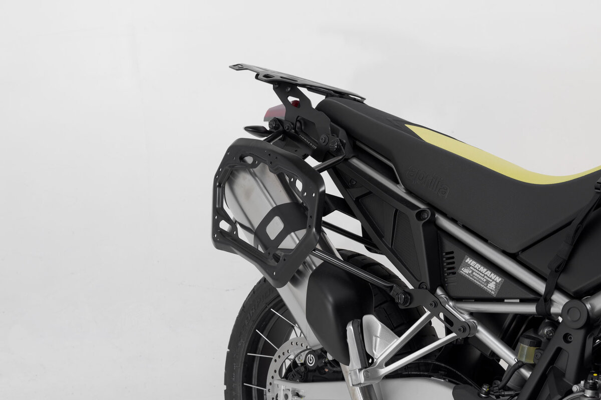 SW-Motech TRAX ADV sistema de maletas de aluminio plata para Aprilia Tuareg 660 /Rally