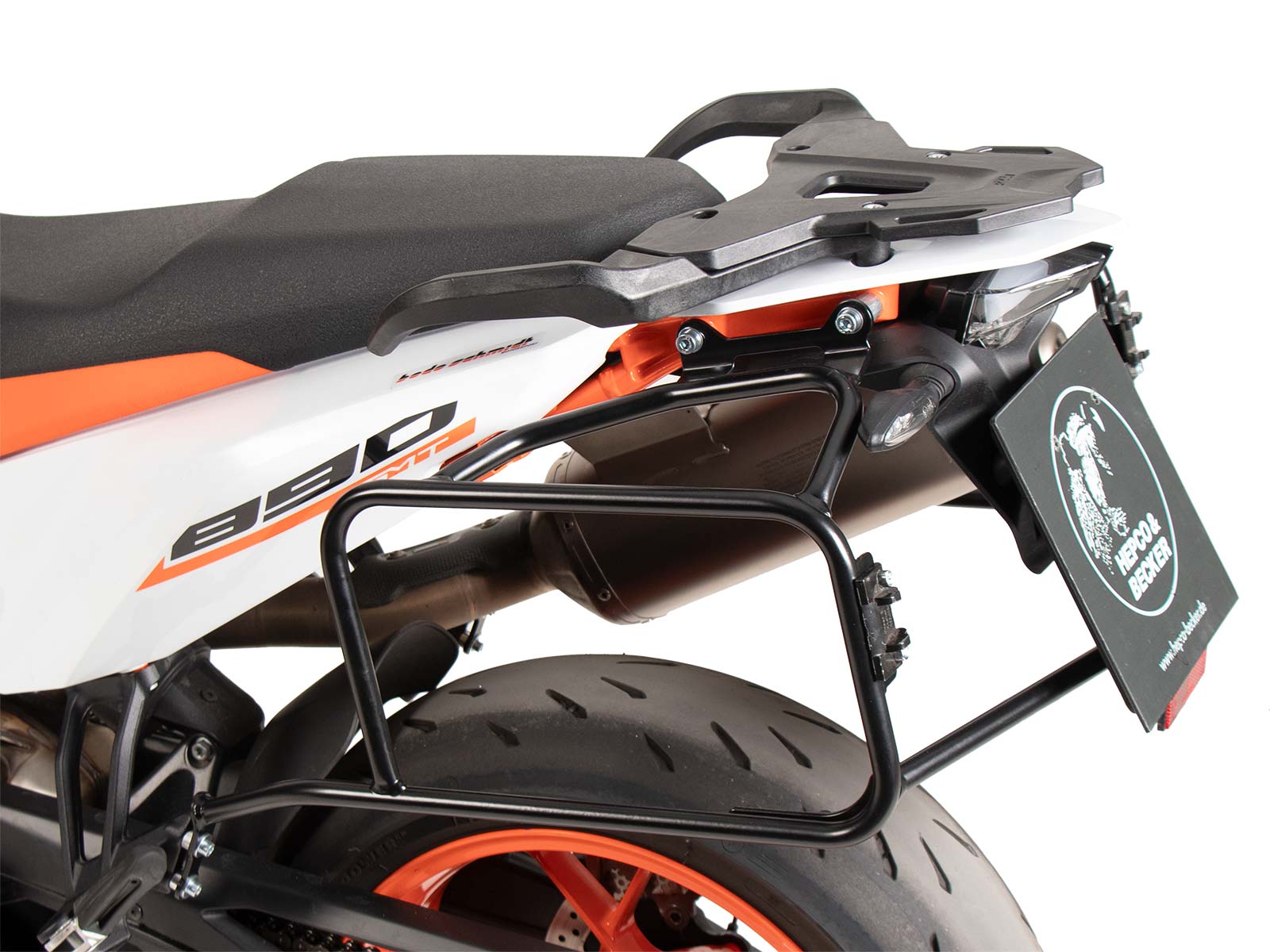 Portamaletas lateral para KTM 890 SMT (23-) Hepco & Becker