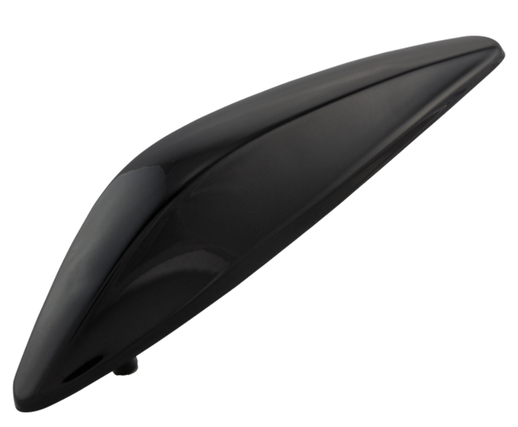 Cabecillas de guardabarros para Vespa Primavera 50-150ccm 2T/4T ('19-), negro brillante