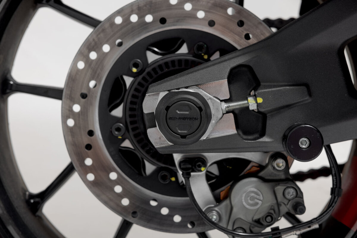 SW-Motech Kit crash pad para eje trasero para modelos Ducati, KTM, Husqvarna - SW Motech