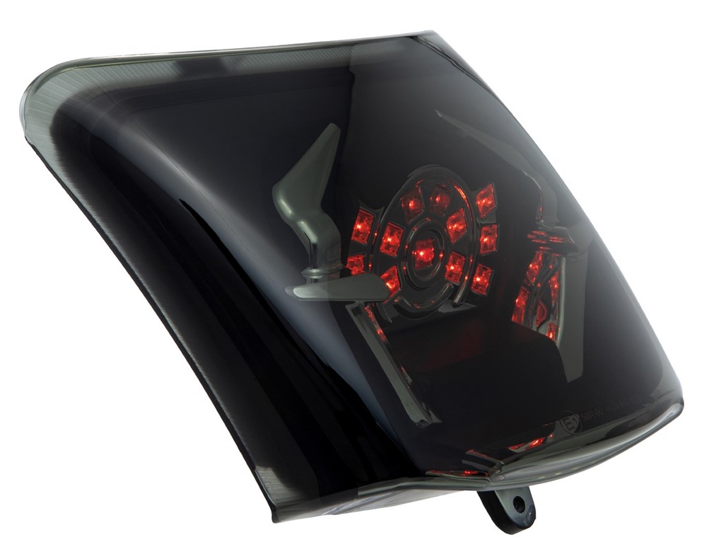 Piloto trasero MK II LED para Vespa GTS/GTS Super/GTV 125-300cc HPE ('18-), tintado