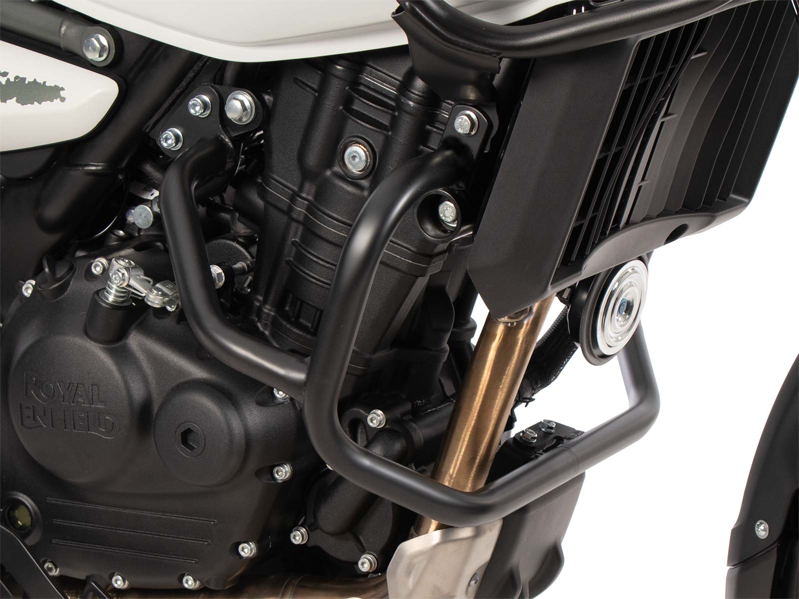 Protector de motor negro para Royal Enfield Himalayan 450 (24-) Hepco & Becker