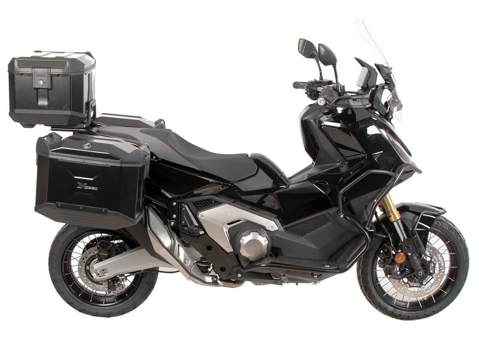 Portamaletas lateral fijo negro para Honda X-ADV (25- ) Hepco & Becker