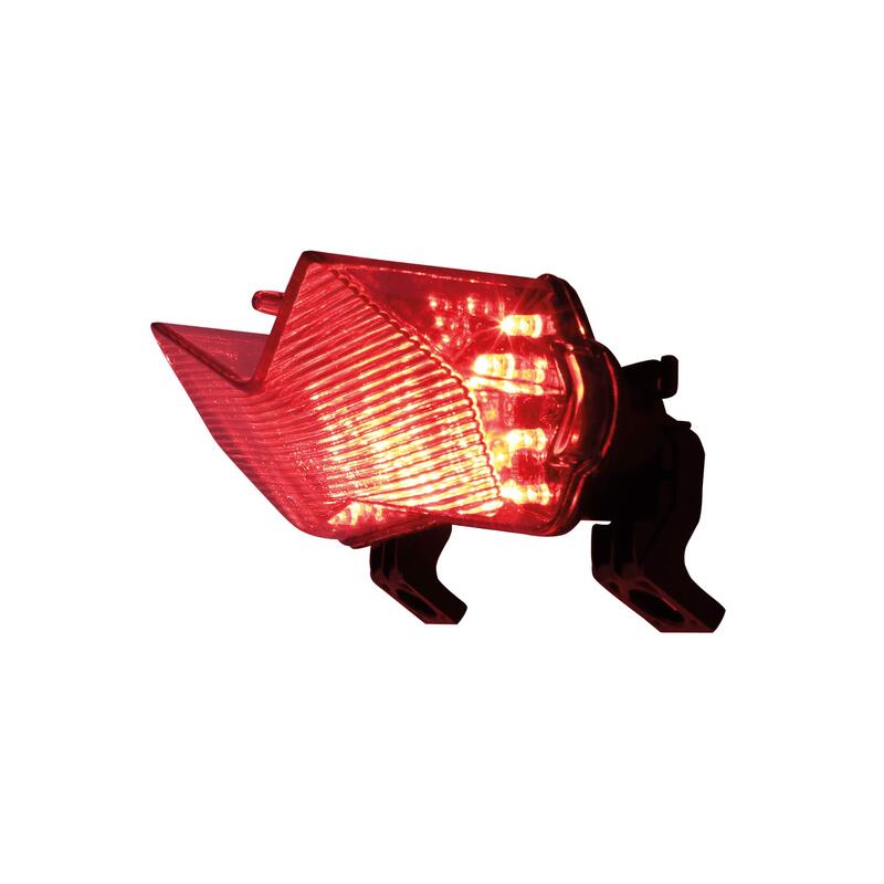 HIGHSIDER piloto trasero LED inteligente negro estilo Kawasaki, homologado E (1ud.)