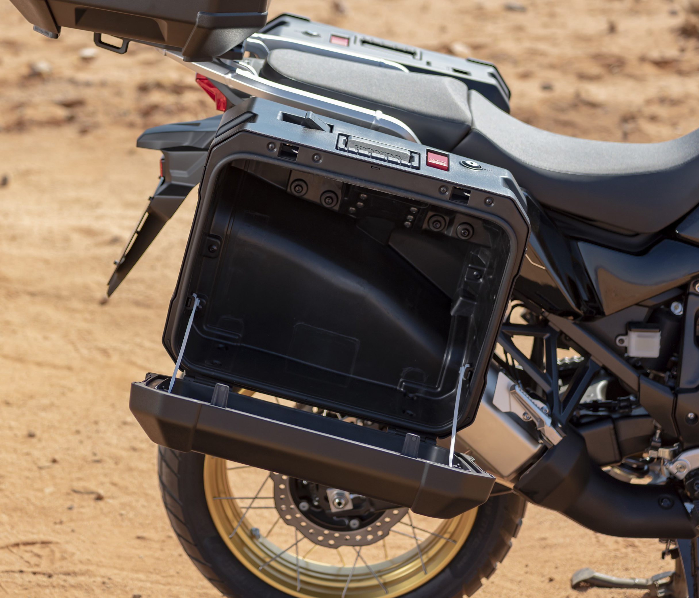 Juego de maletas laterales de plástico para Honda CRF1100L Africa Twin Adventure Sports original 2020-2023
