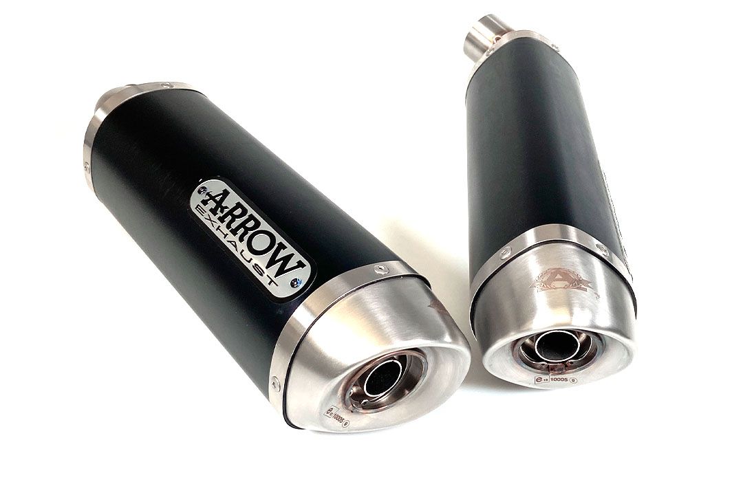 Escape ARROW DARK STREET THUNDER para Ducati Monster 696 / 796 / 1100 2008-2014