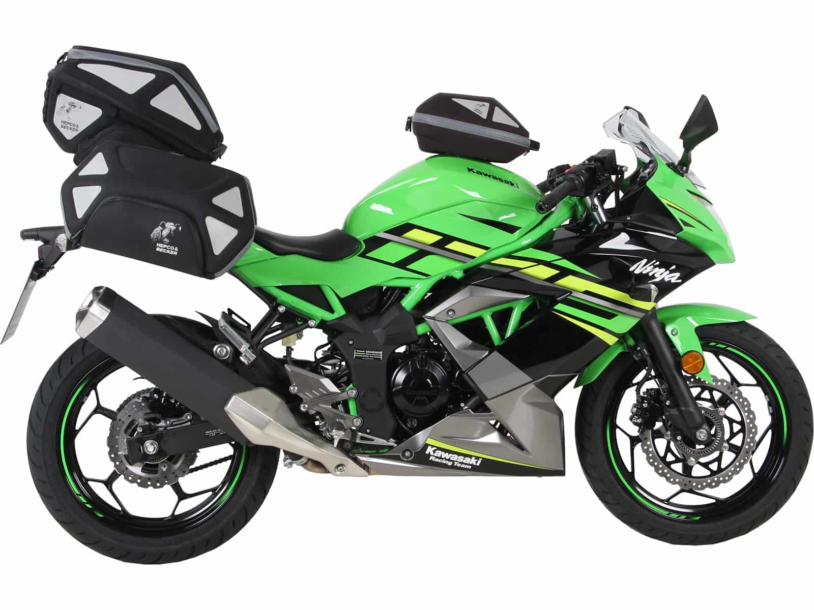 Soporte lateral C-Bow para Kawasaki Ninja 125 (18-) Hepco & Becker