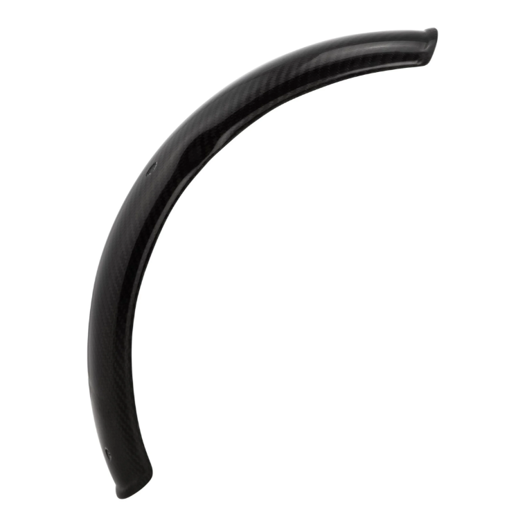 Guardabarros 2.0 Garelli EVO II sin soporte para Vespa PX 80-200cc, carbono transparente