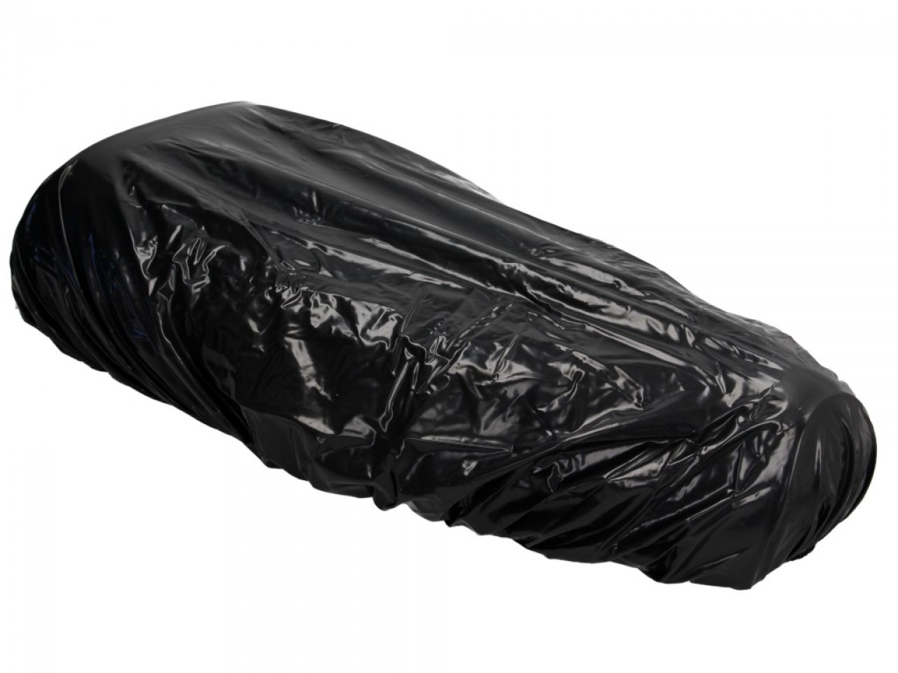 Cubierta de lluvia para el asiento, negro, (tamaño L - 1070x600mm) Spinelli para Vespa GT / GTS / GTV