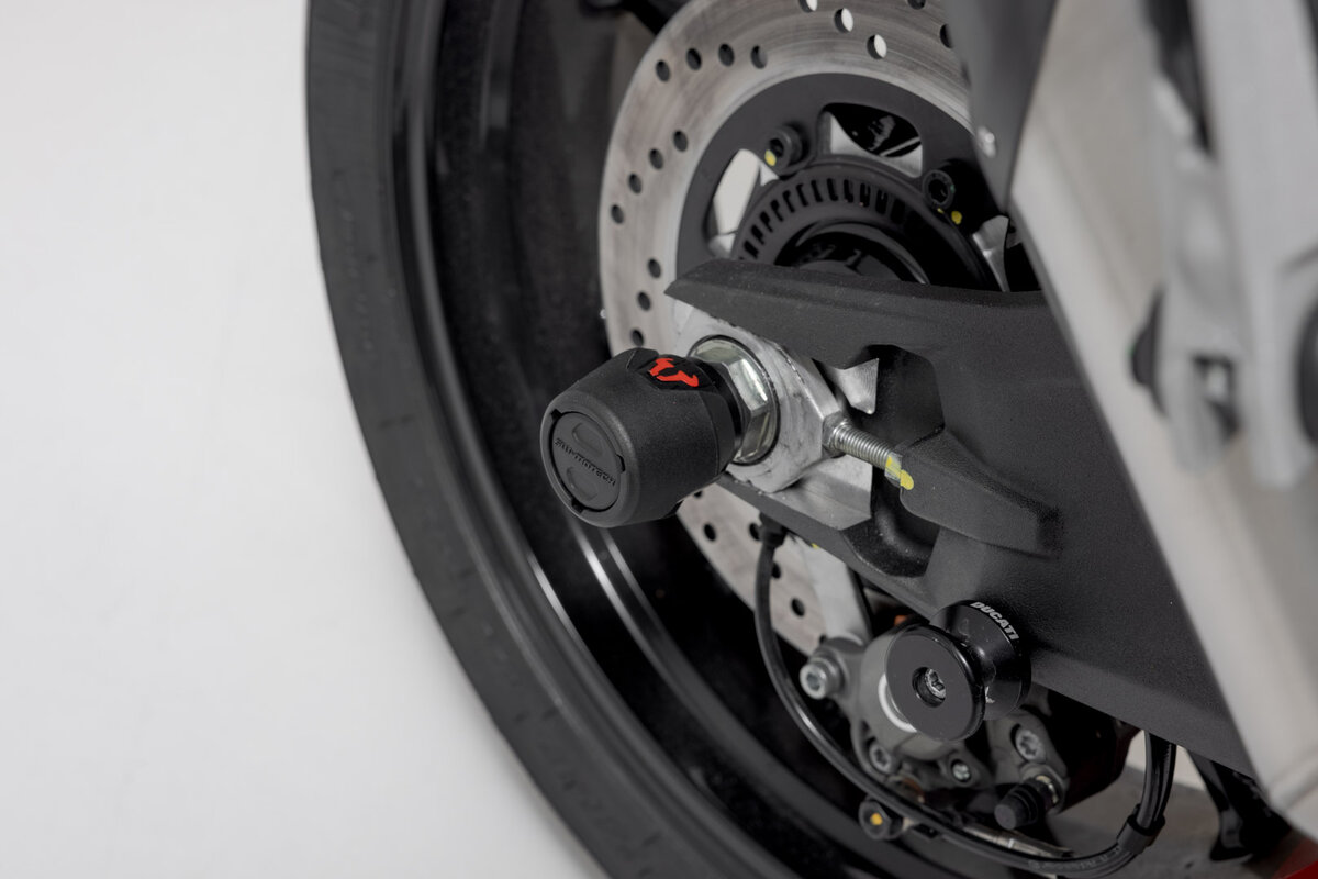 SW-Motech Kit crash pad para eje trasero para modelos Ducati, KTM, Husqvarna - SW Motech