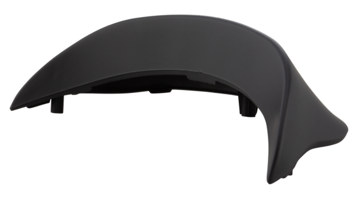 Cabezal de dirección Spoiler para Vespa Sprint 50-150cc ('14-), negro mate