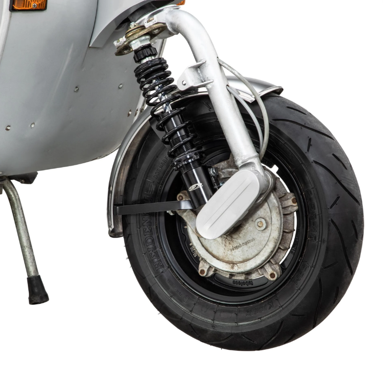 Guardabarros Garelli para Vespa PX 80-200ccm, metal, cromado
