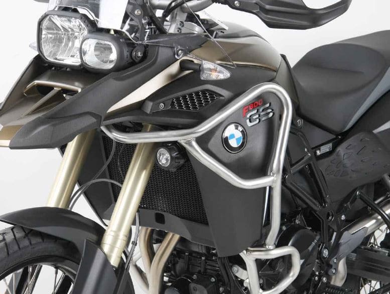 Protector de depósito de acero inoxidable para BMW F 800 GS Adventure Hepco & Becker