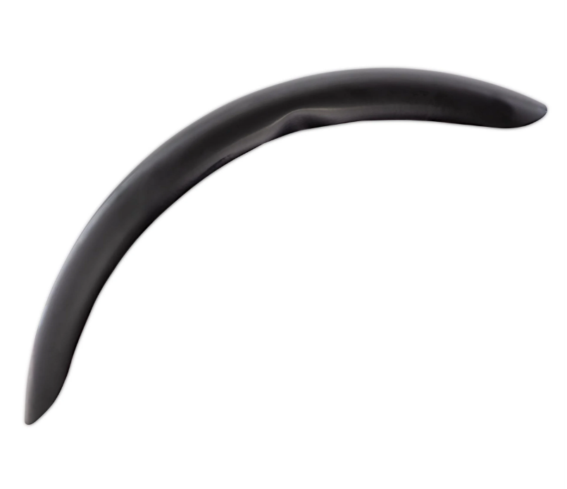 Guardabarros Garelli Race EVO II sin soporte, universal para Vespa PX 80-200ccm, PRFV, negro