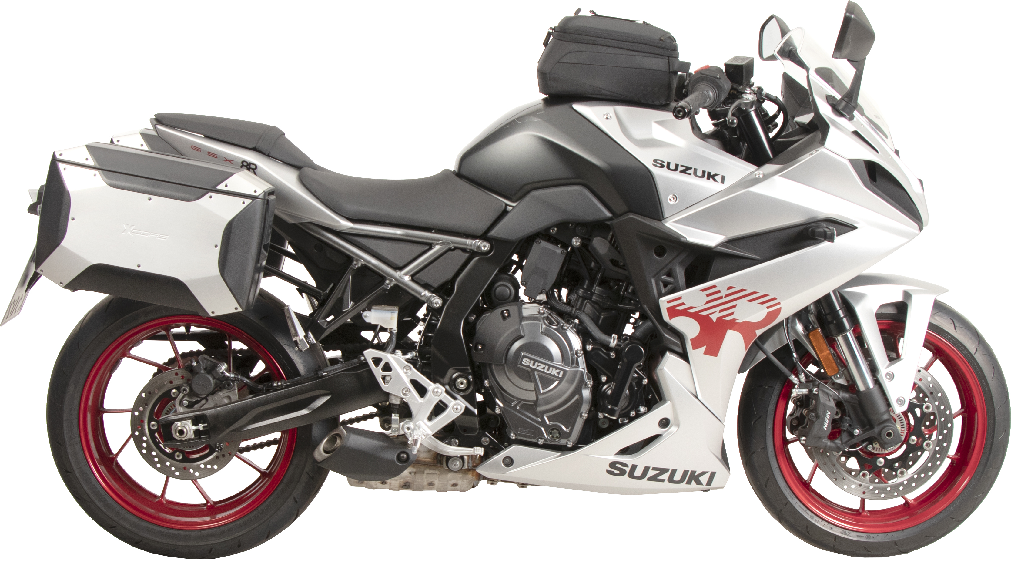 Soporte lateral C-Bow negro para Suzuki GSX-8R (24- ) Hepco & Becker