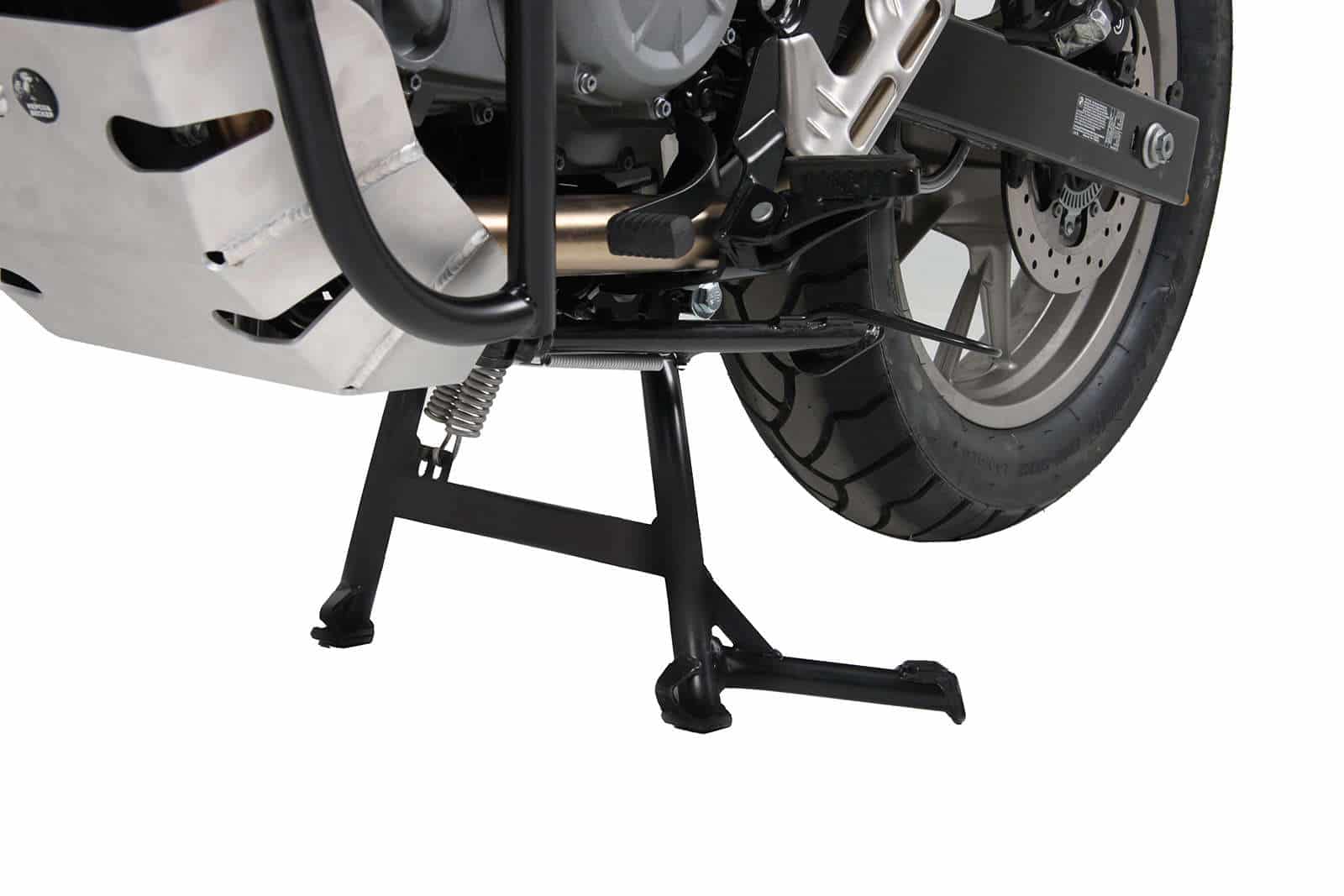 Caballete central negro para BMW G 650 GS (11-16) Hepco & Becker
