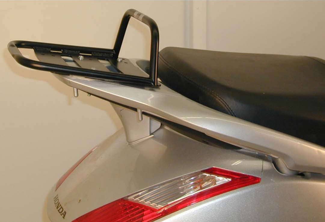 Portaequipajes superior tubular negro para Honda FES 125 Pantheon (03-07) Hepco & Becker