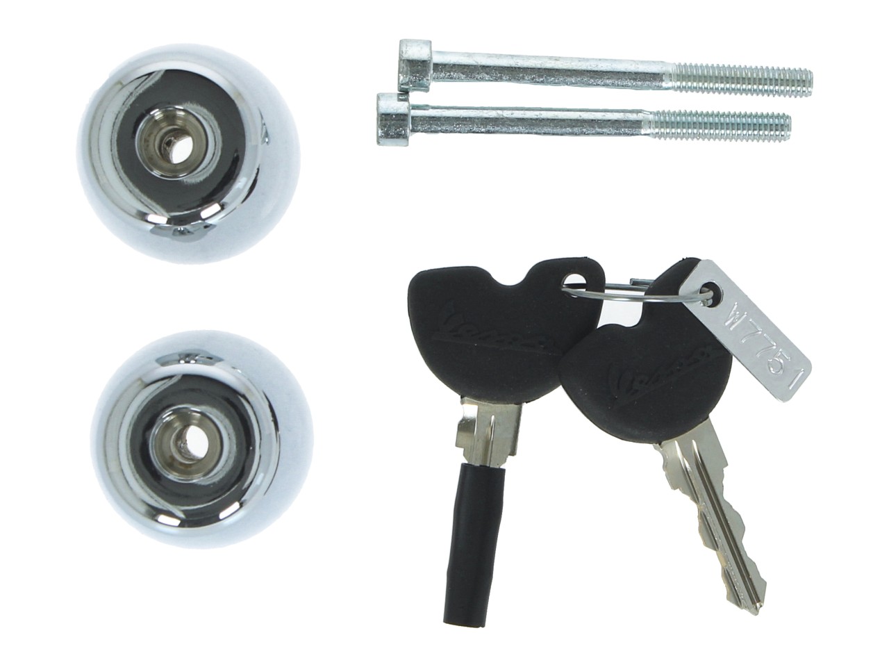 Baúl original de 36 litros en negro mate 99/C para Vespa GTS 125/310 y GTV 310