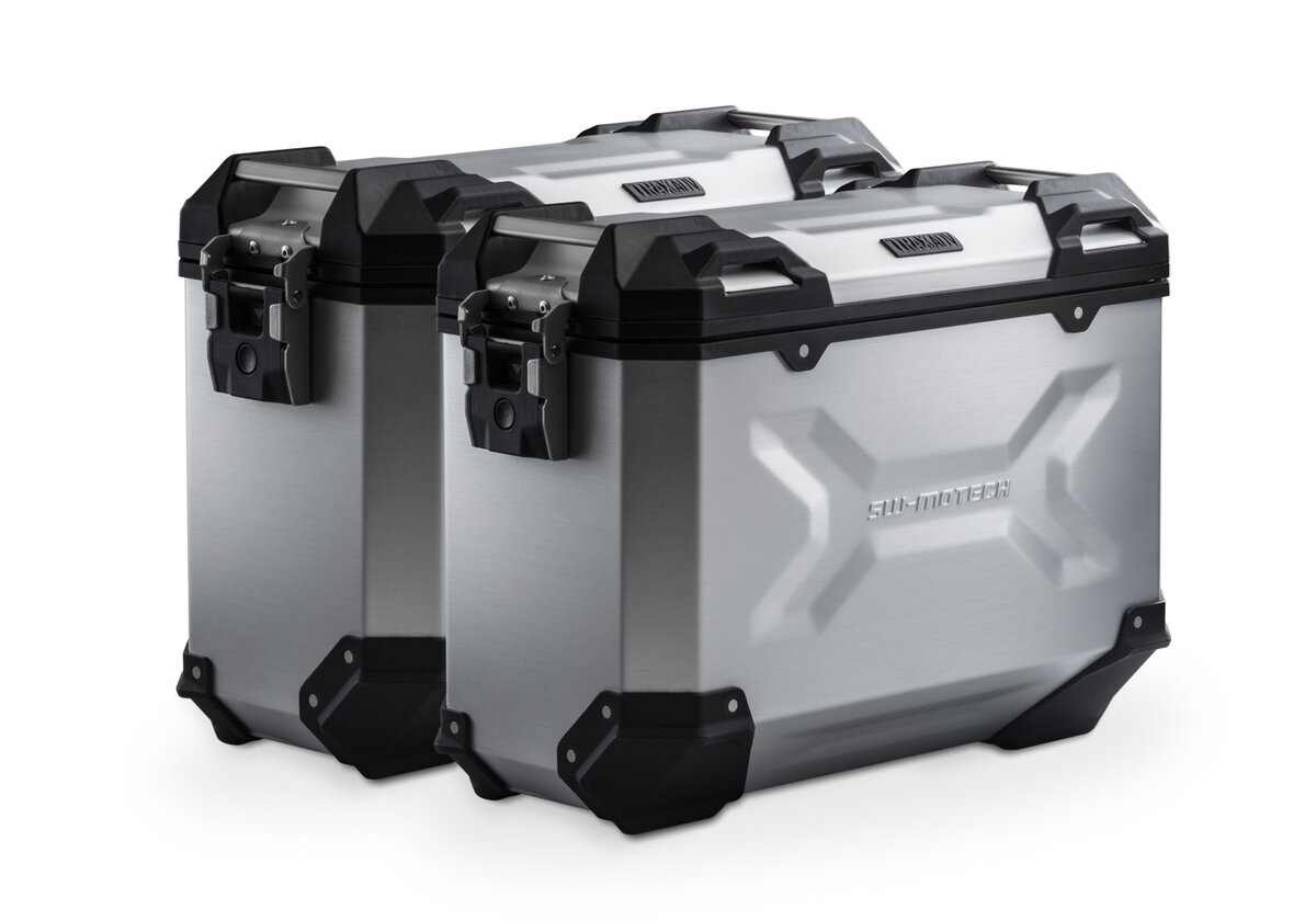 SW-Motech TRAX ADV sistema de maletas de aluminio 2x37L plata para Honda XL 750 Transalp (23-) SW Motech
