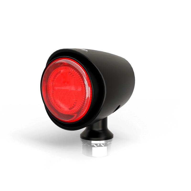 HIGHSIDER pro Akron-X Piloto trasero LED negro/rojo con marca E (1ud.)