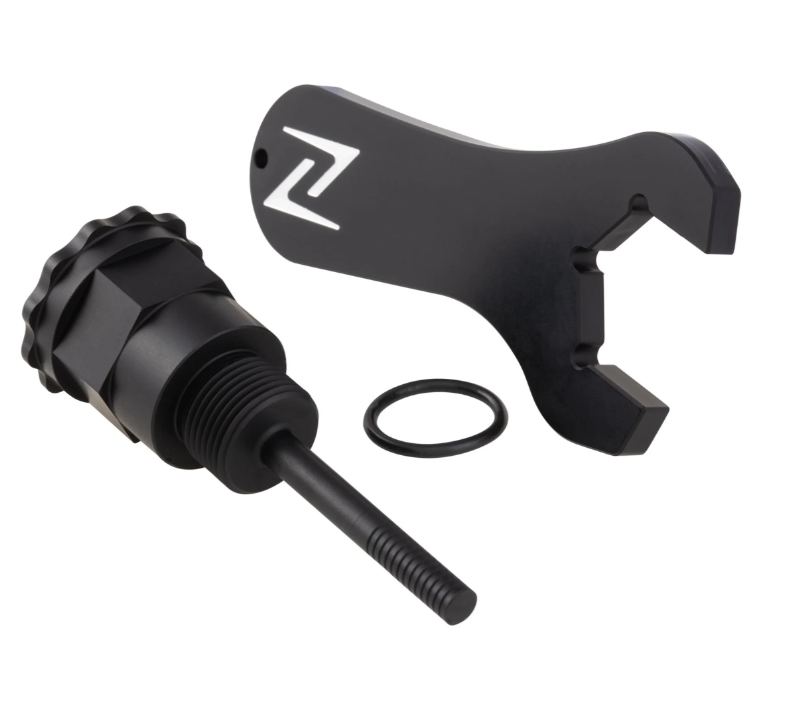 Tapón de llenado de aceite del motor, cárter de aceite ZELIONI Vintage para Vespa, negro mate