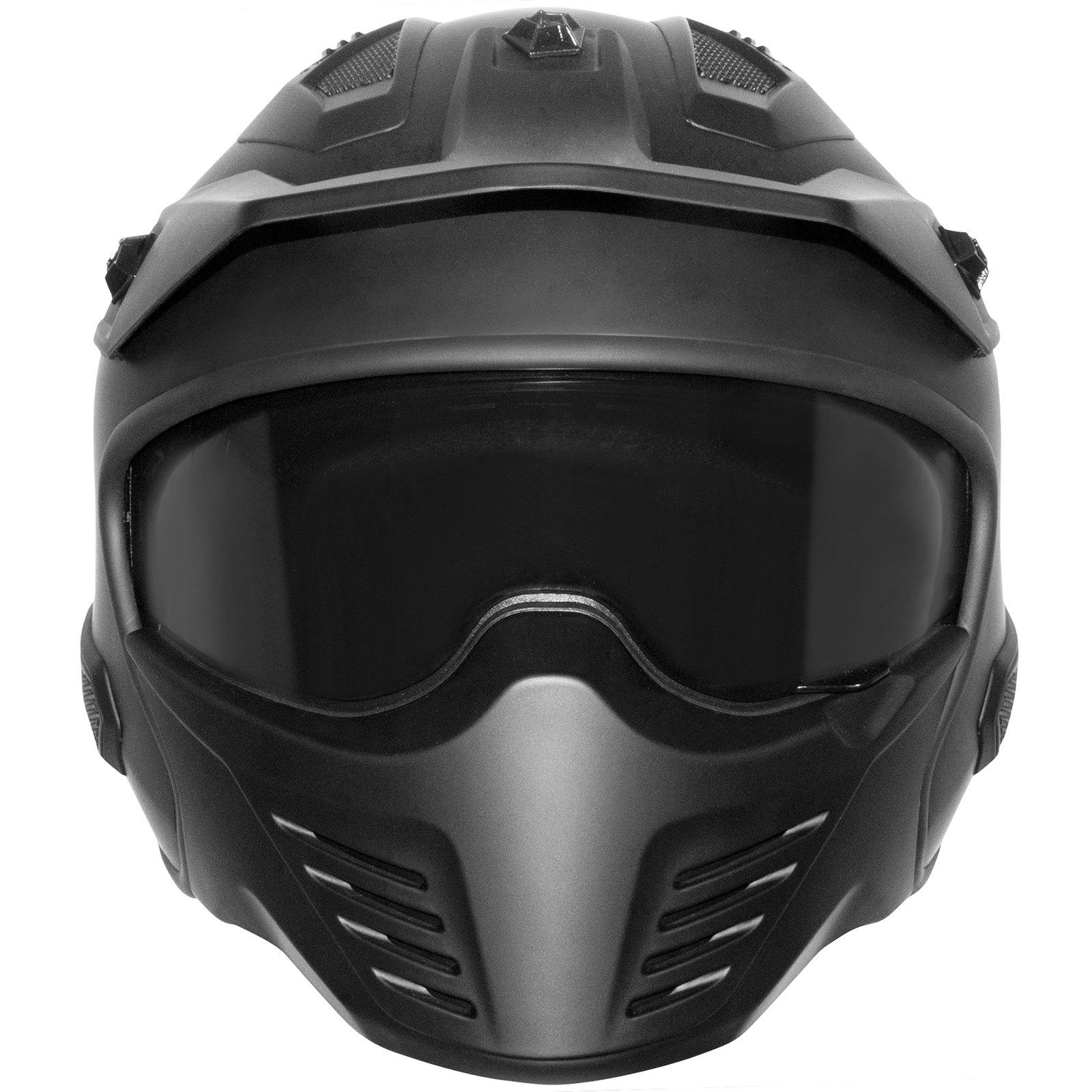 Casco Germot GM 44, negro mate