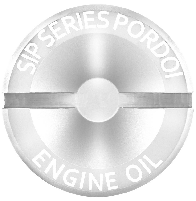 Tapón de llenado de aceite del motor para Vespa GTS/GTS Super/GTV 300cc HPE, cromado