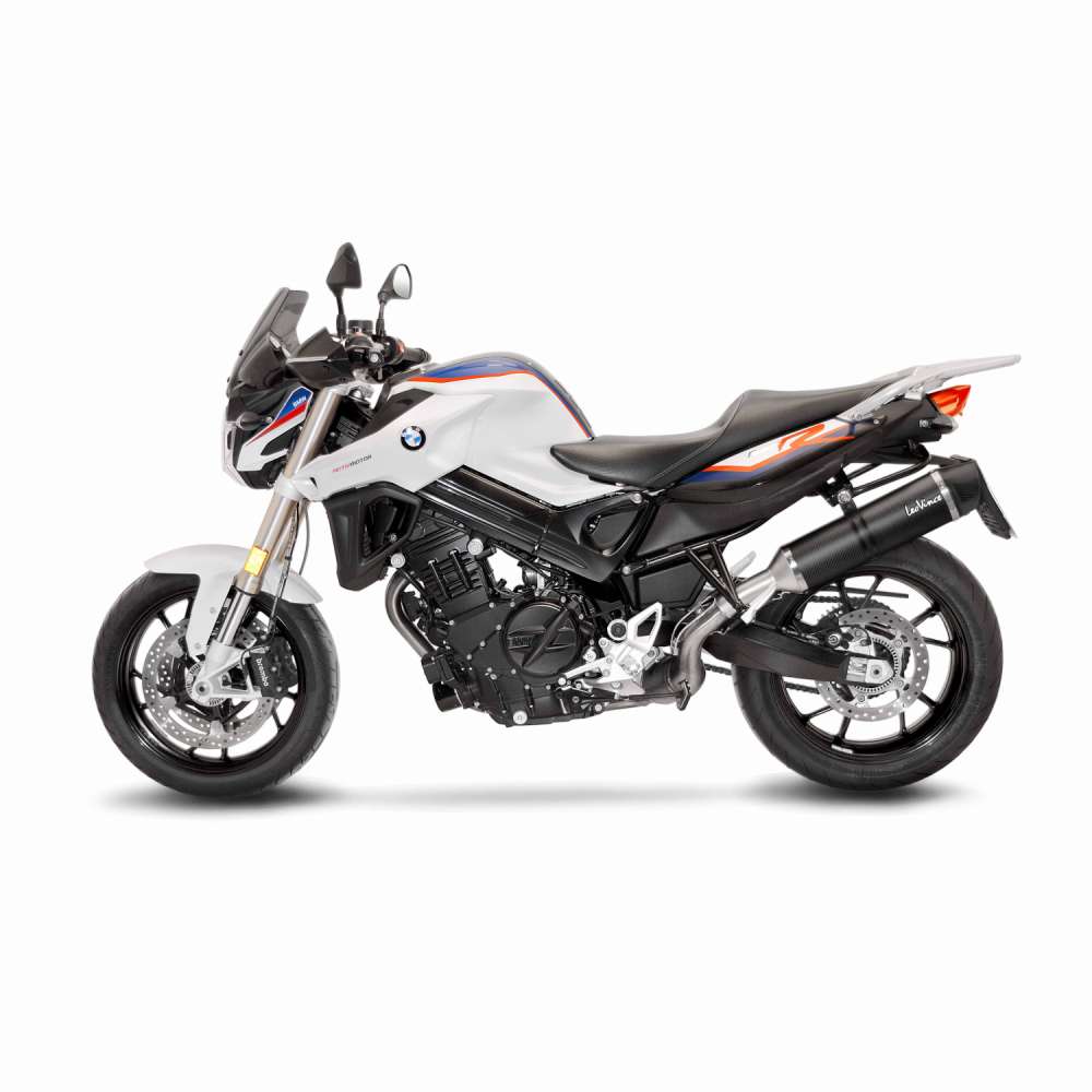 Sistema de escape LeoVince LV One Evo para BMW F 800 GT /R, carbono, slip on, Euro4, E-certificate