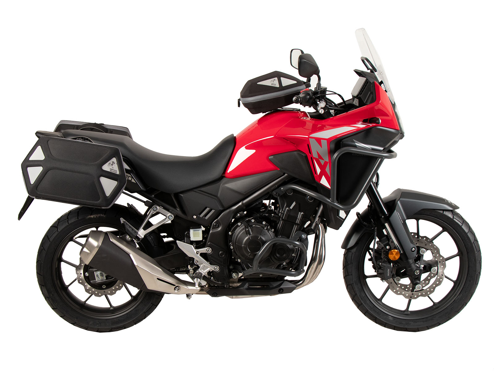 Soporte lateral C-Bow antracita para Honda NX 500 (24-) Hepco & Becker