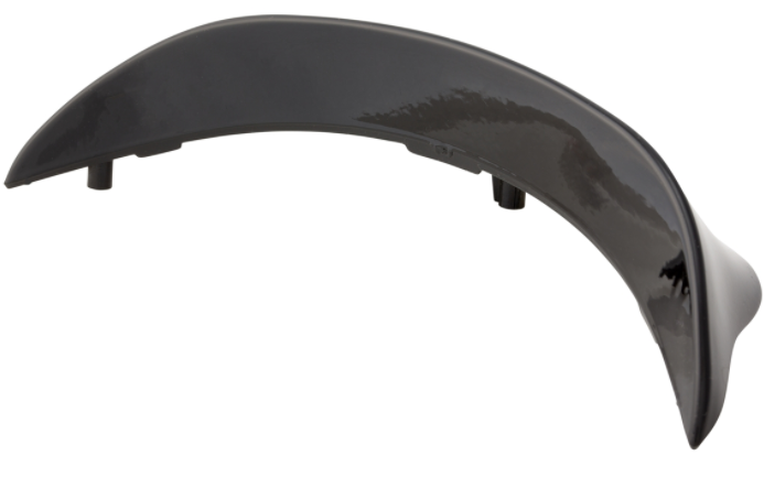 Cabezal de dirección Spoiler para Vespa Sprint 50-150cc ('14-), negro brillante
