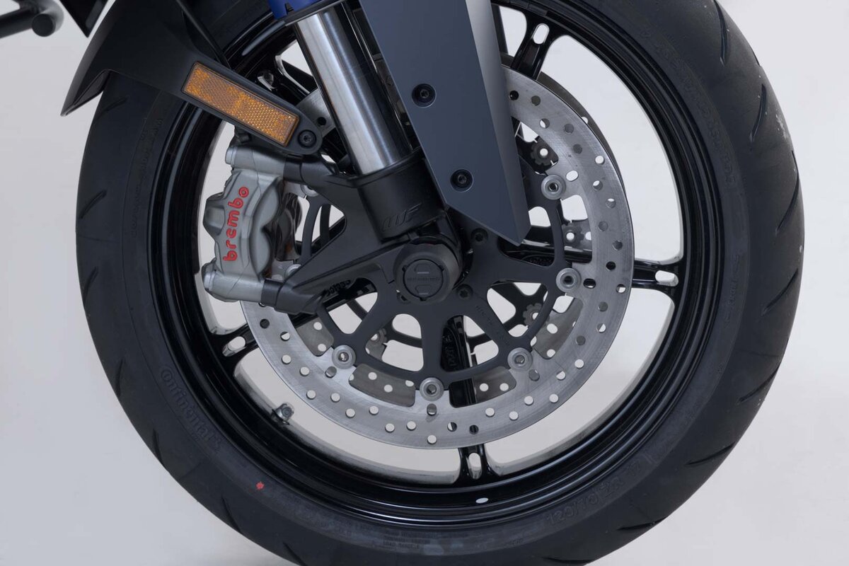 SW-Motech Kit crash pad para eje delantero negro para modelos KTM - SW Motech