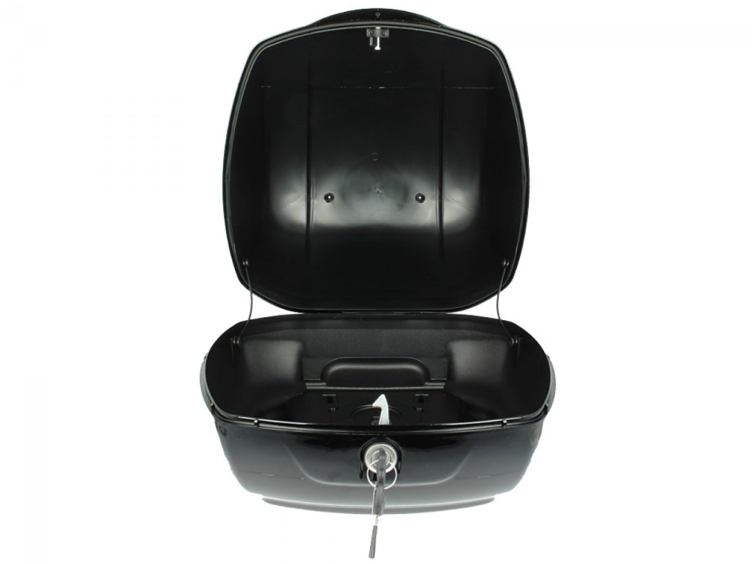 Topcase original para Vespa GTS - 90 Negro brillante 094 36L Mi 19
