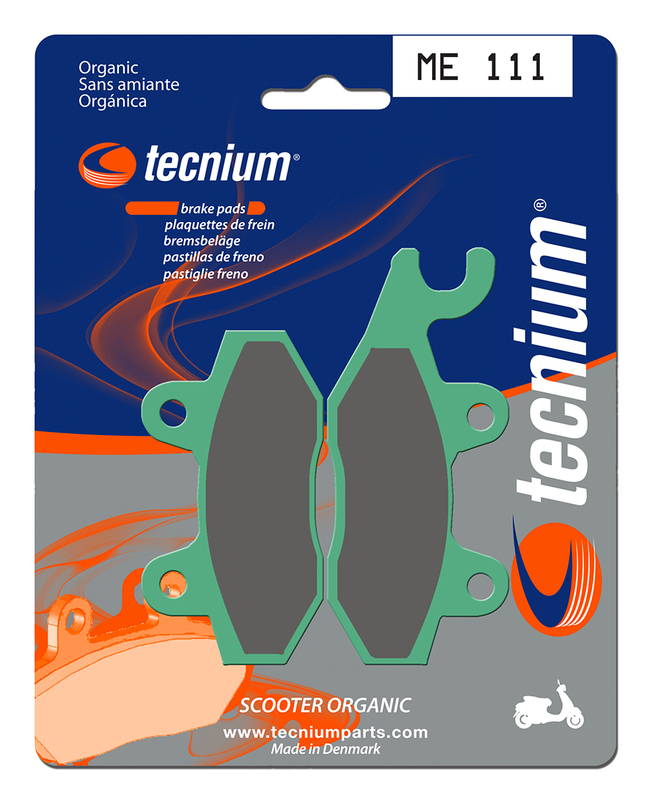 Pastillas de Freno Tecnium Scooter Orgánicas - ME111