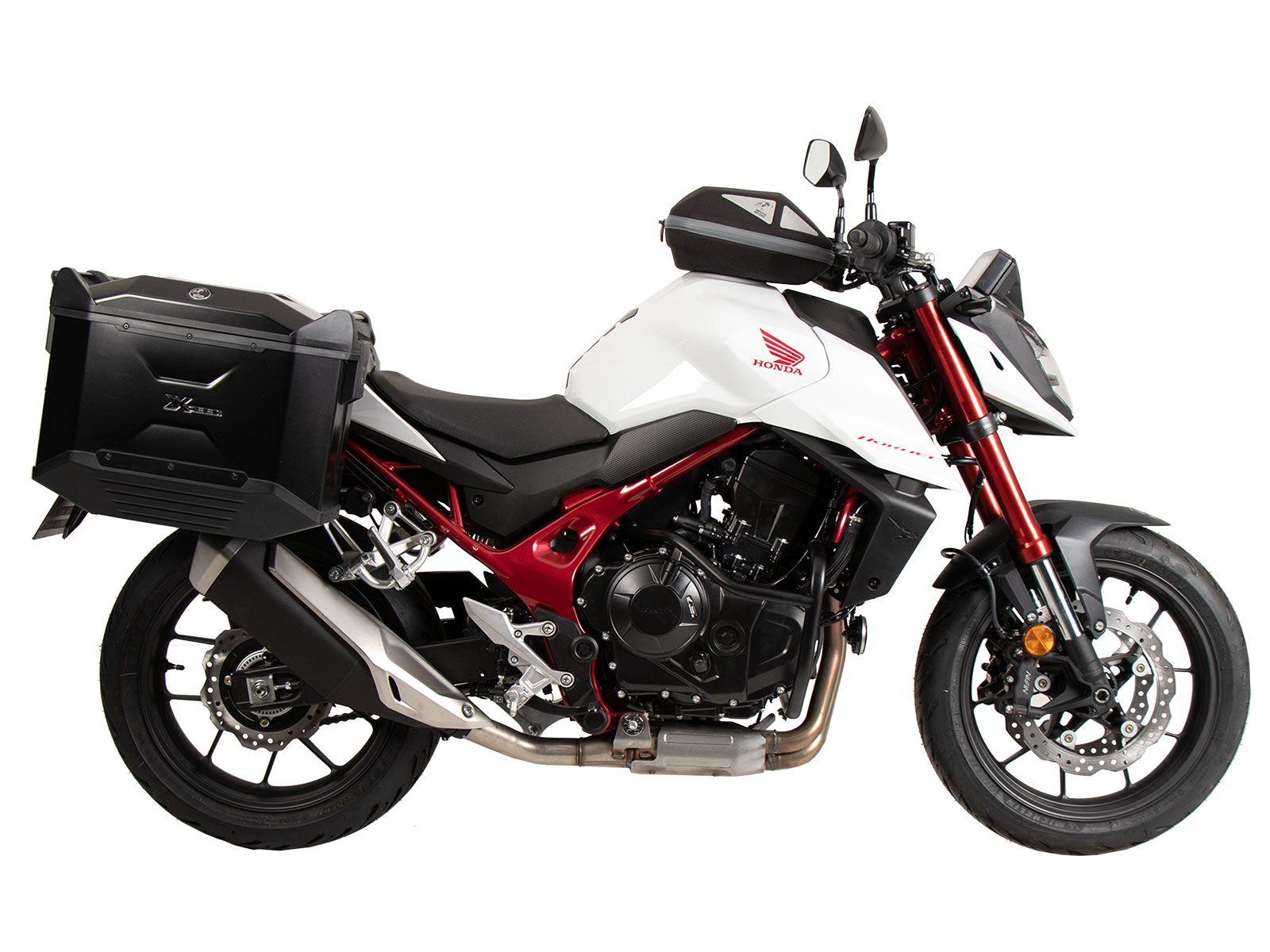 Portamaletas lateral Lock-it negro para Honda CB 750 Hornet (23-) Hepco & Becker