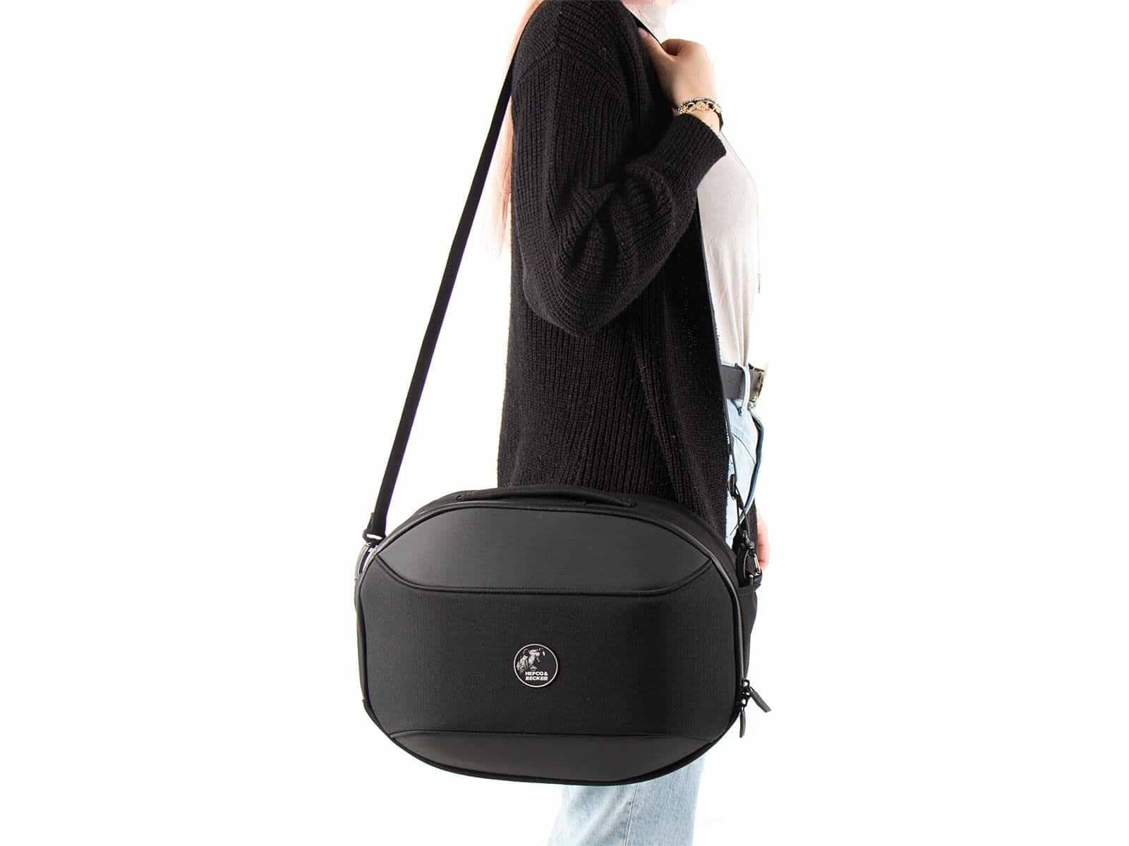 Softbag Street bolsa individual negra para soporte C-Bow Hepco & Becker