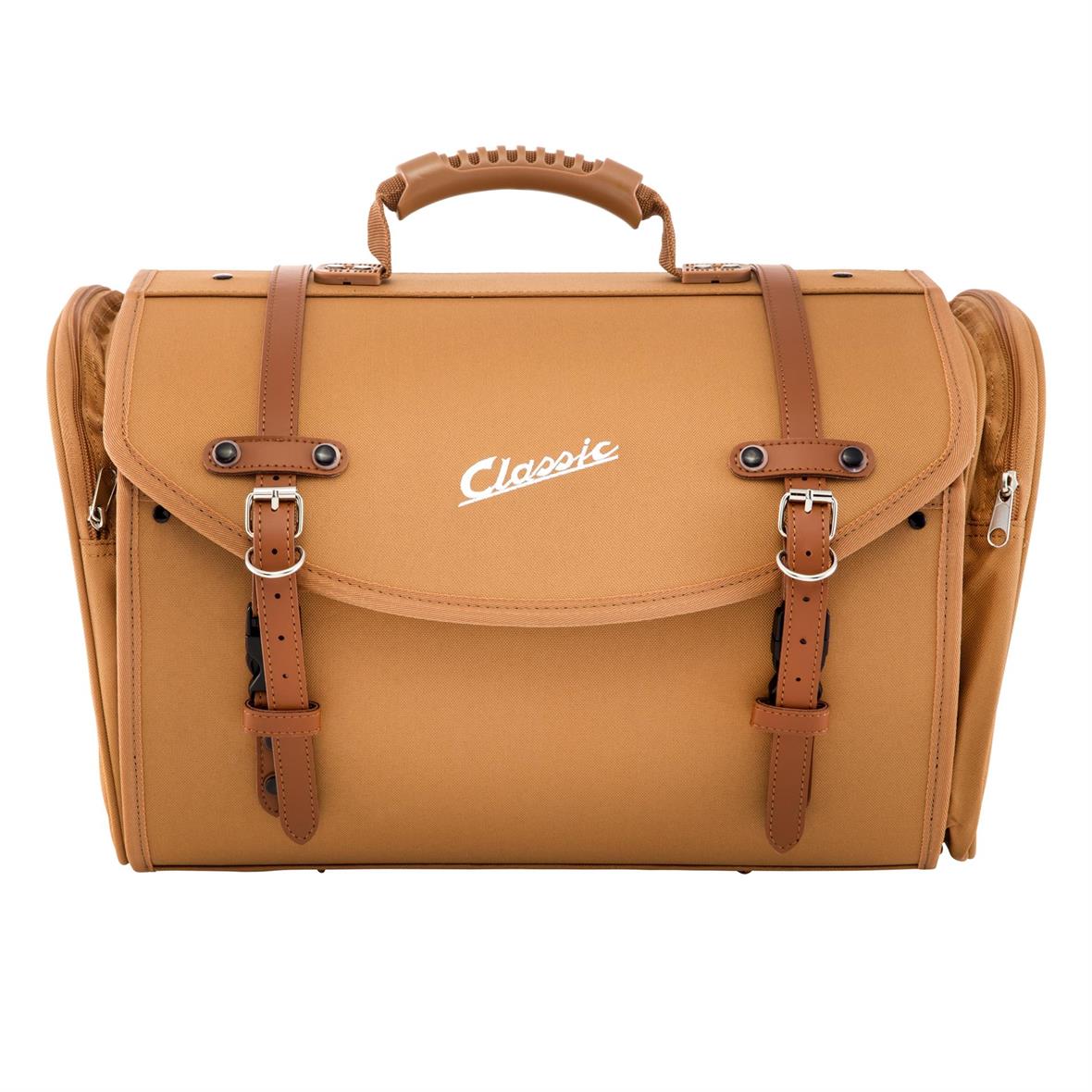 Bolsa "Classic" para Vespa - marrón, nylon
