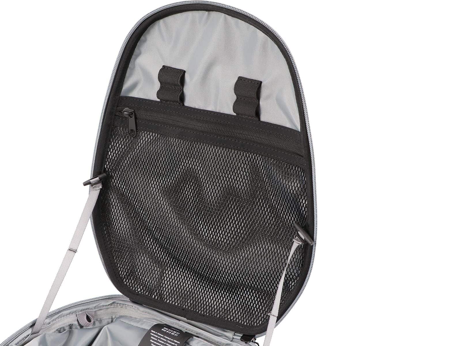 Bolsa trasera Royster Rearbag Sport negro/gris incl. Fijación básica Hepco & Becker