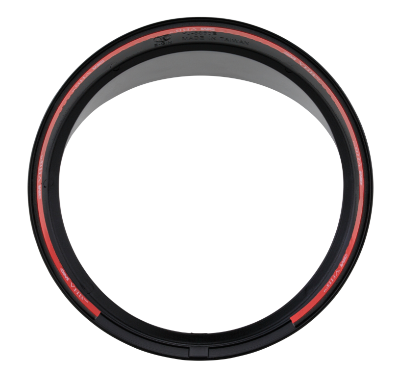 Aro de lámpara con tulipa para Vespa LX 50-150ccm, negro brillante