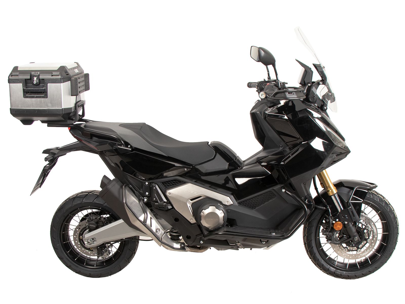 Portamaletas Alurack negro para Honda X-ADV (25- ) Hepco & Becker