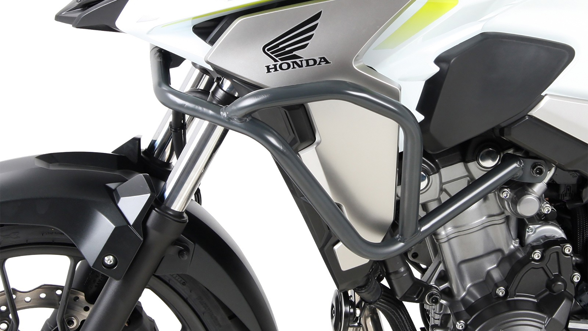 Barra de protección del depósito antracita para Honda CB 500 X (19-23) Hepco & Becker