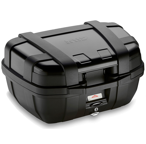 Trekker 52 litros MONOKEY topcase con tapa de aluminio negro Givi